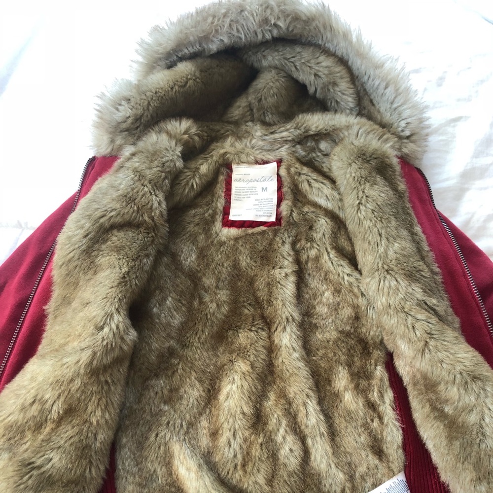 Aeropostale fur jacket